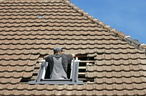 Pose de velux à Chevanceaux